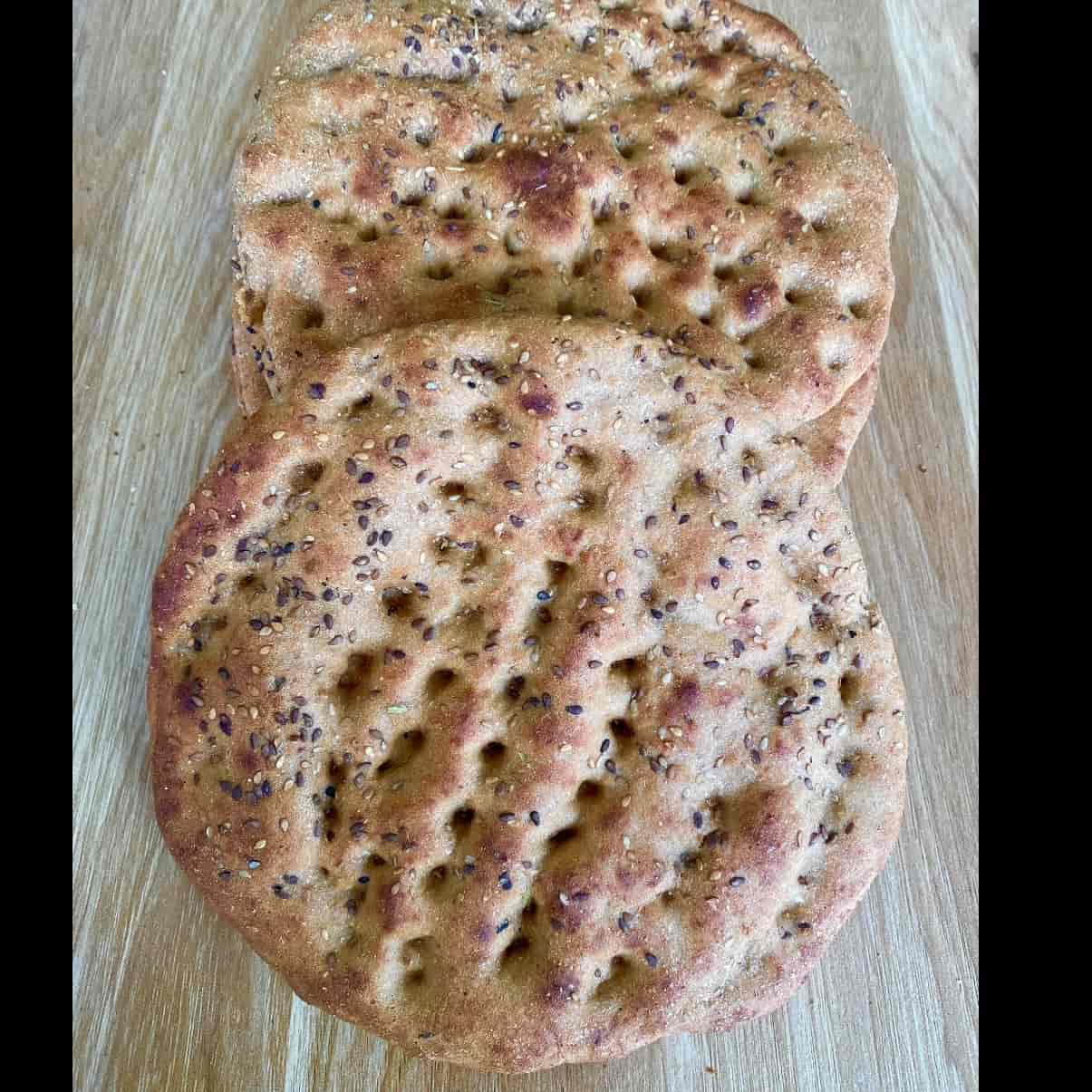نان شیرمال (بدون شکر)